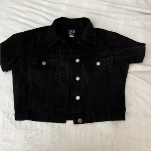 GAP Black Denim Jacket